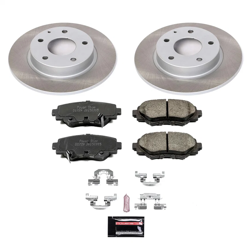 Rear SEMI-COATED ROTOR KIT for Mazda 3