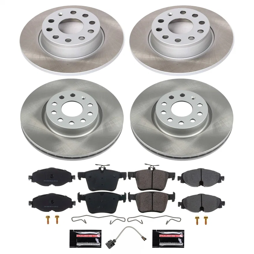 SEMI-COATED ROTOR KIT for Audi