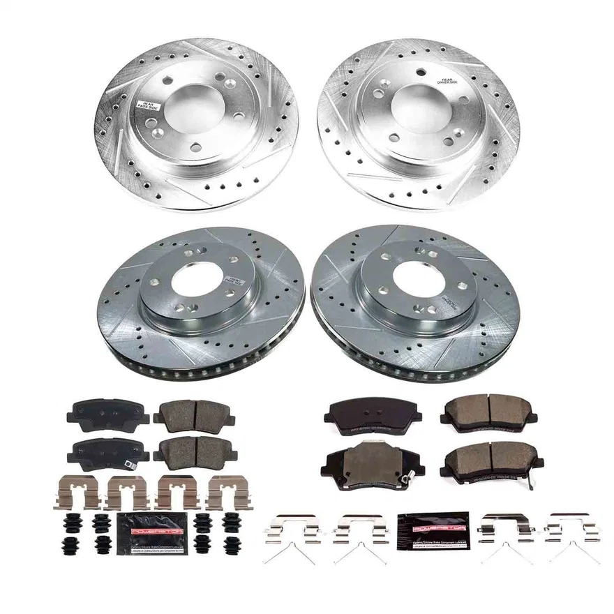 Front and Rear Z23 EVOLUTION BRAKE KIT for Kia Niro