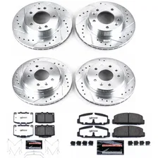 Front and Rear Z26 STREET BRAKE KIT for Mazda RX-7 image 2