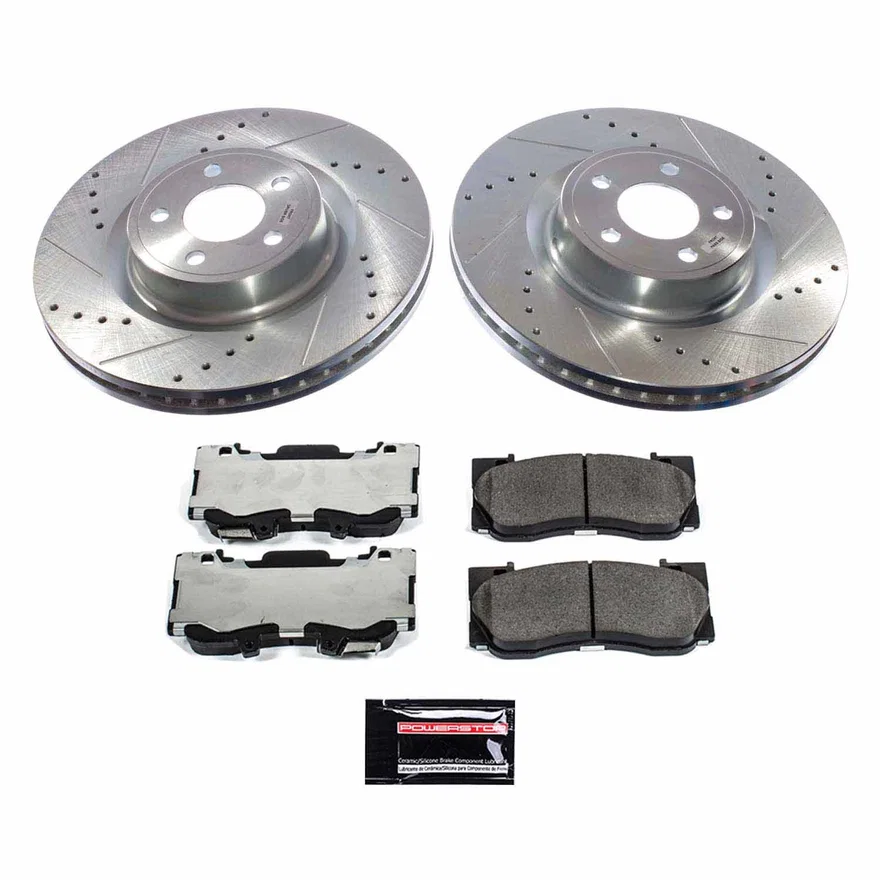 Front Z26 STREET BRAKE KIT for Ford Mustang