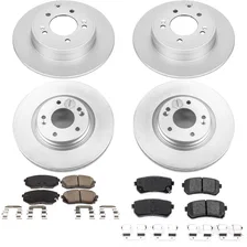 Front and Rear Z17 COATED BRAKE KIT image 2