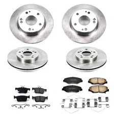 Front and Rear AUTOSPECIALTY BRAKE KIT for Honda Civic image 2