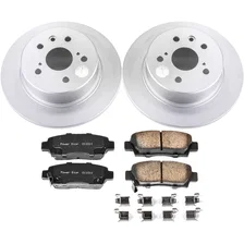 Rear Z17 COATED BRAKE KIT for Toyota Avalon image 2