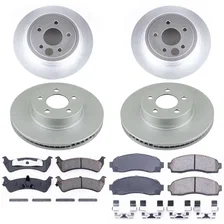 Front and Rear Z17 COATED BRAKE KIT for Ford Explorer Sport image 2