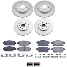 Front and Rear Z17 COATED BRAKE KIT for Chevrolet Trax image 2