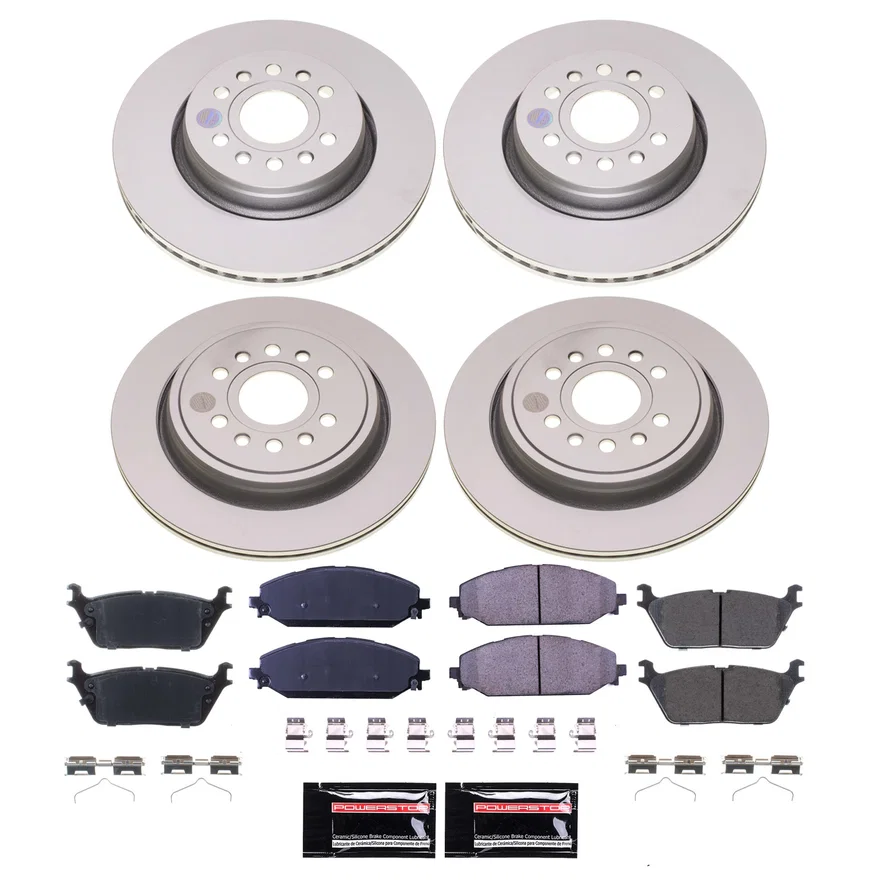 Front and Rear Z17 COATED BRAKE KIT