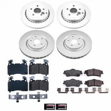 Front and Rear Z17 COATED BRAKE KIT for Chevrolet SS image 2