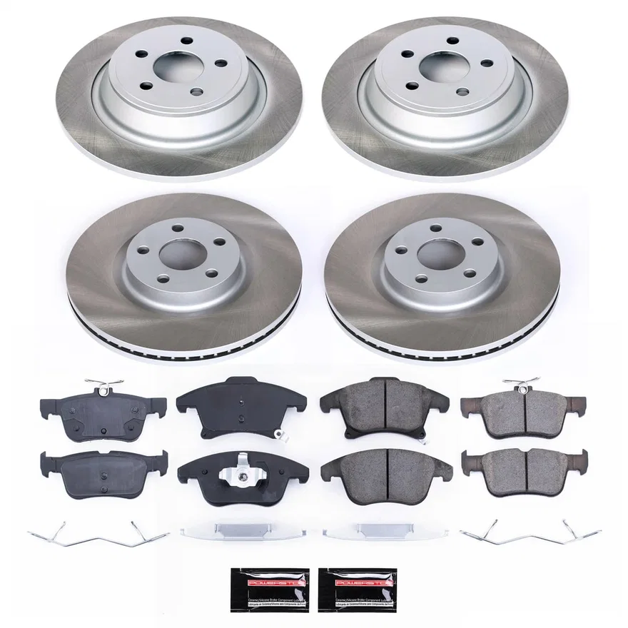 SEMI-COATED ROTOR KIT for Lincoln MKZ