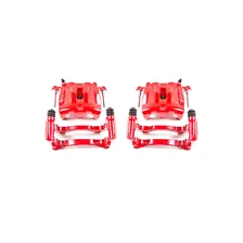 Front RED CALIPER PAIR W/BRKT for Jeep Grand Cherokee image 2