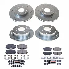 Front and Rear Z23 EVOLUTION BRAKE KIT image 2