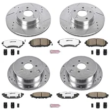 Front and Rear Z26 STREET BRAKE KIT for Subaru Impreza image 2
