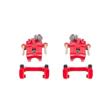 Rear RED CALIPER PAIR W/BRKT for Honda Prelude image 2