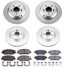Front and Rear Z17 COATED BRAKE KIT for Hyundai Genesis image 2