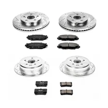 Front and Rear Z23 EVOLUTION BRAKE KIT for Lexus IS250 image 2
