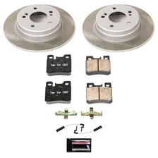Rear SEMI-COATED ROTOR KIT for Mercedes-Benz image 1