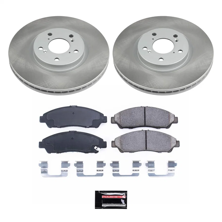 Front SEMI-COATED ROTOR KIT