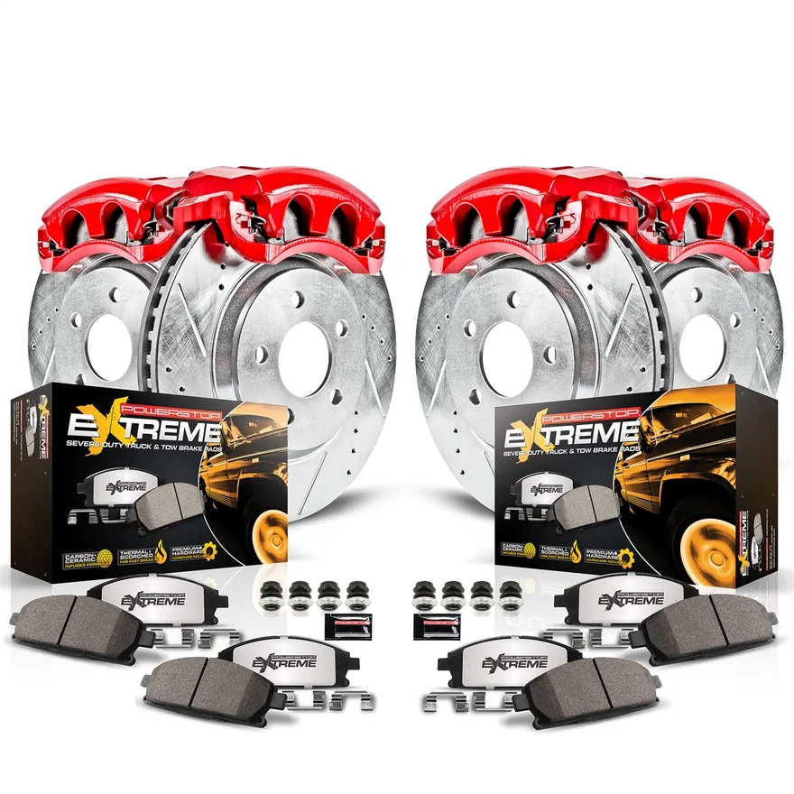 Front and Rear Z36 TRUCK/TOW KIT W/CALS for Toyota