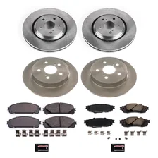 Front and Rear AUTOSPECIALTY BRAKE KIT for Toyota image 2
