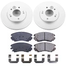Front Z17 COATED BRAKE KIT for Kia Soul image 2