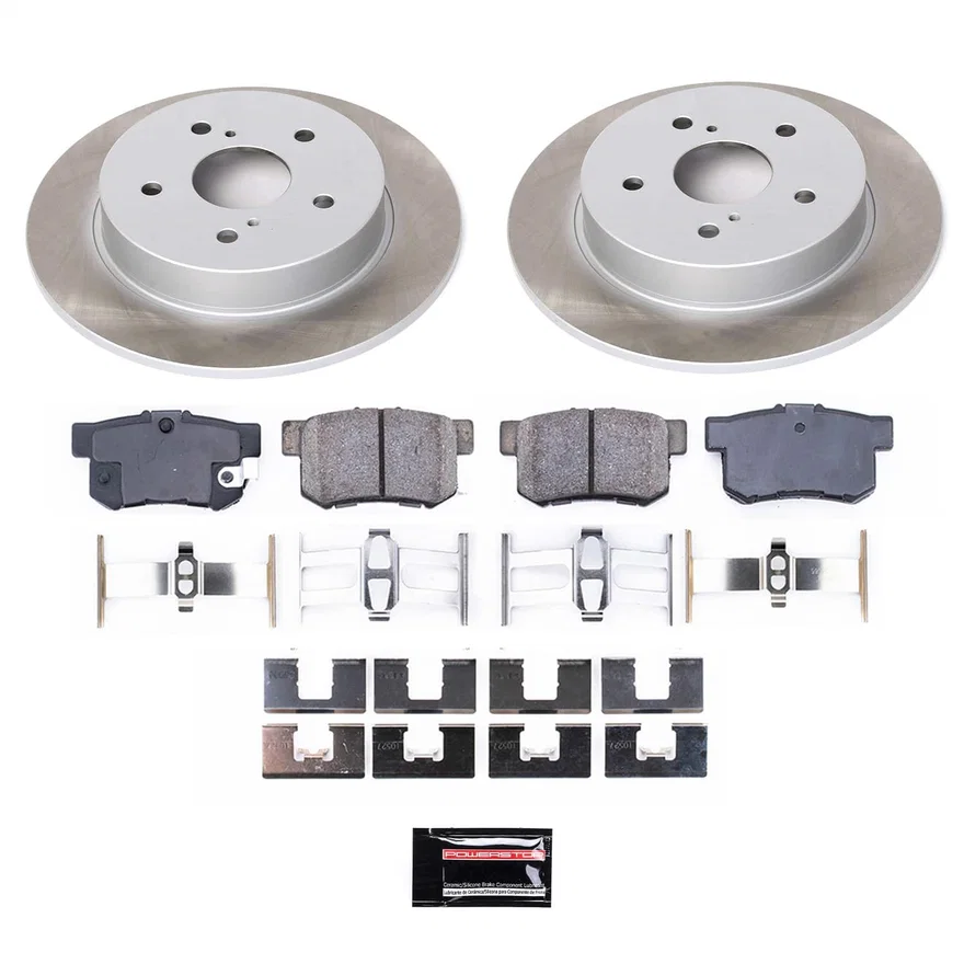 Rear SEMI-COATED ROTOR KIT for Suzuki SX4