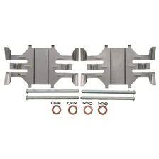 Front RED CALIPER PAIR W/O BRKT image 7