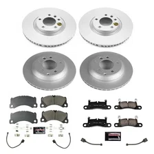 Front and Rear Z23 COATED BRAKE KIT for Porsche Cayenne image 2