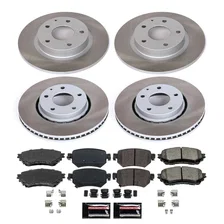 Front and Rear SEMI-COATED ROTOR KIT for Mazda 6 image 1