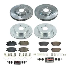 Front and Rear Z23 EVOLUTION BRAKE KIT for Nissan Rogue image 1