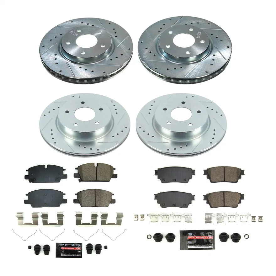 Front and Rear Z23 EVOLUTION BRAKE KIT for Nissan Rogue