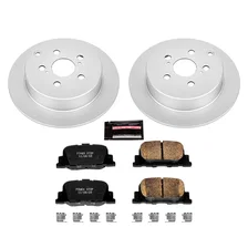 Rear Z17 COATED BRAKE KIT for Scion tC image 2