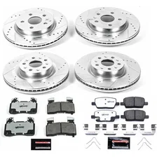 Front and Rear Z26 STREET BRAKE KIT for Cadillac CT6 image 2