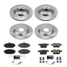 Front and Rear AUTOSPECIALTY BRAKE KIT for Mercedes-Benz C300 image 2