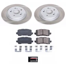Rear SEMI-COATED ROTOR KIT for Honda Odyssey image 1