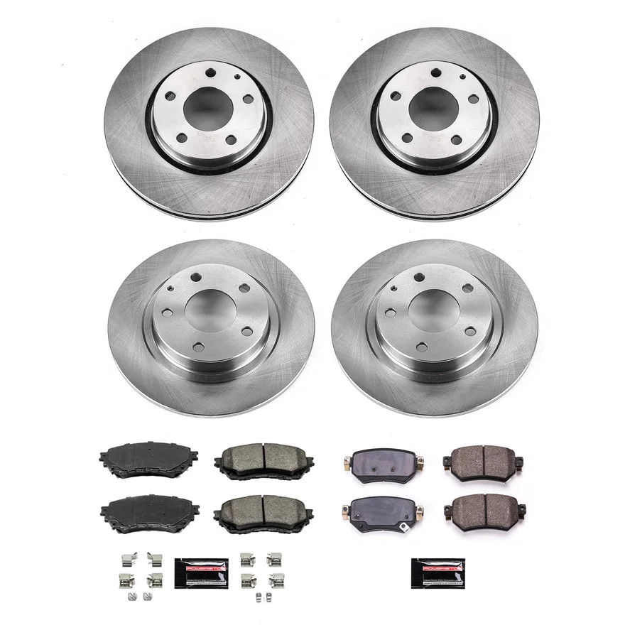 Front and Rear AUTOSPECIALTY BRAKE KIT for Mazda 6