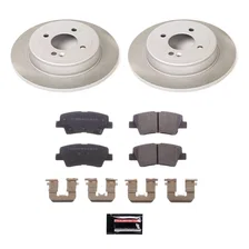 Rear SEMI-COATED ROTOR KIT image 1
