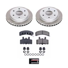 Front SEMI-COATED ROTOR KIT image 1