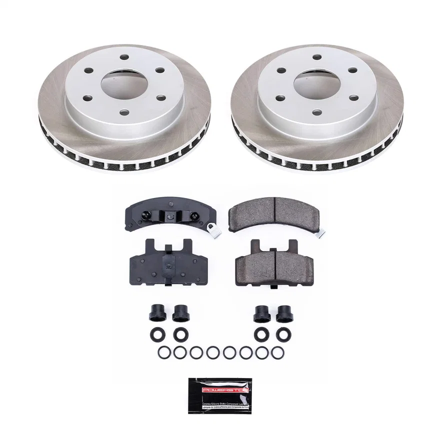 Front SEMI-COATED ROTOR KIT