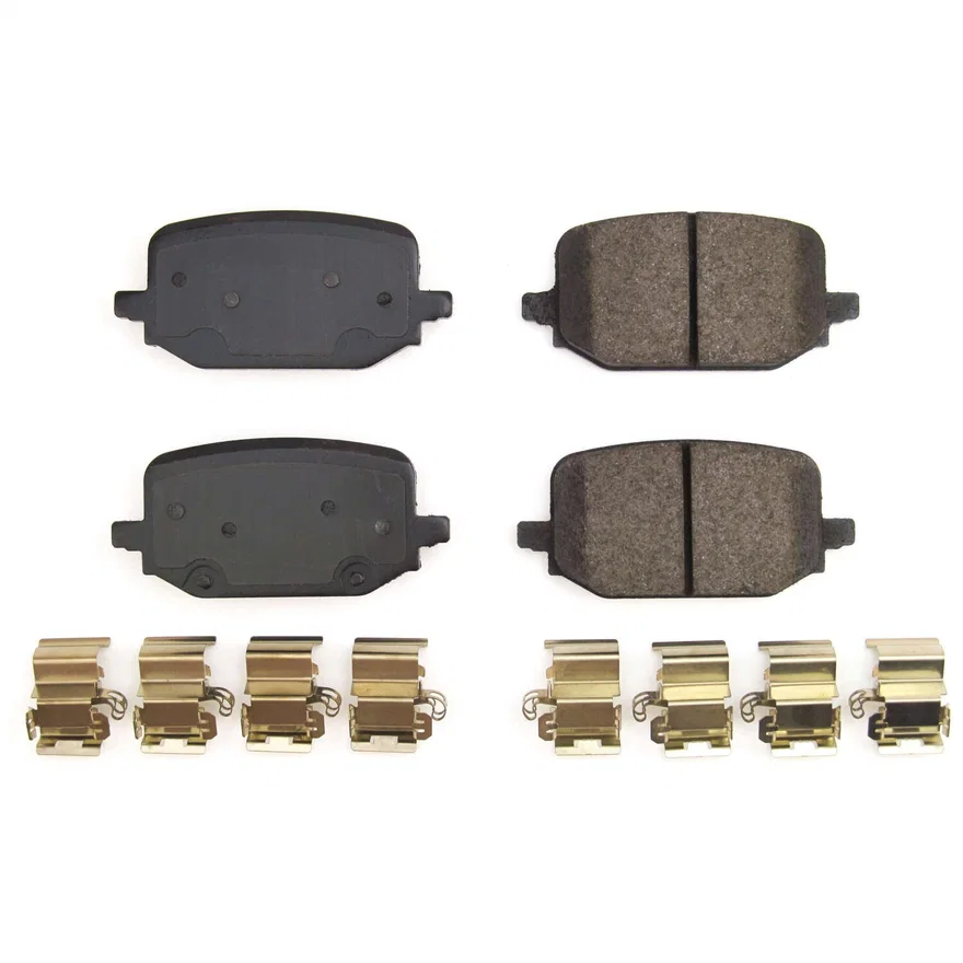 Rear Z17 EVO CERAMIC PAD W/HDW for Ford Explorer