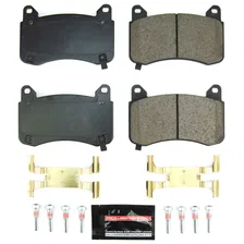 Front Z23 EVO SPORT PAD W/HDW for Tesla image 1