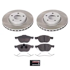 Front SEMI-COATED ROTOR KIT for Volvo image 1