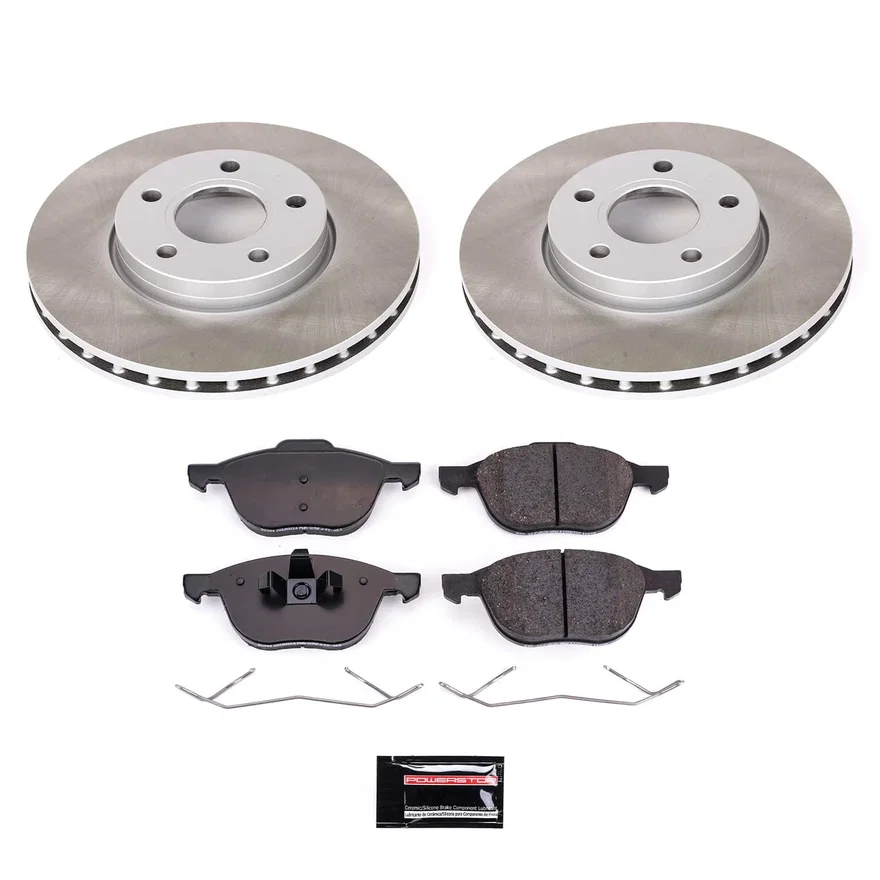 Front SEMI-COATED ROTOR KIT for Volvo