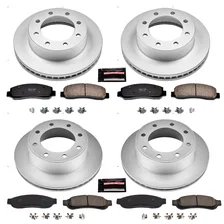 Front and Rear Z17 COATED BRAKE KIT for Ford image 2