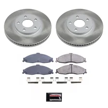 Front SEMI-COATED ROTOR KIT image 1