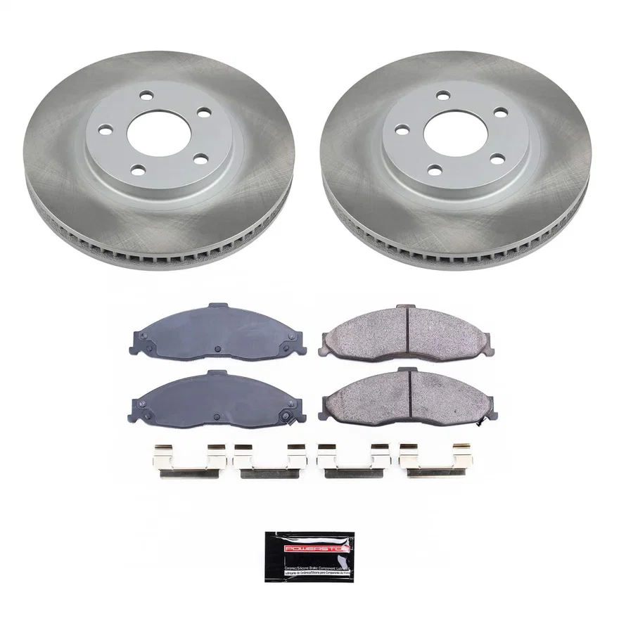 Front SEMI-COATED ROTOR KIT
