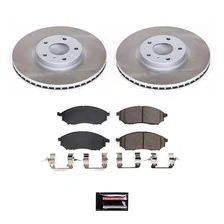 Front SEMI-COATED ROTOR KIT image 1