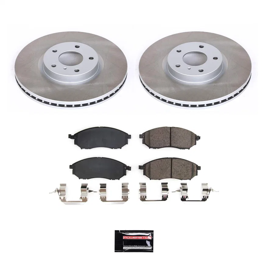 Front SEMI-COATED ROTOR KIT