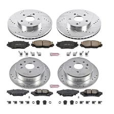 Front and Rear Z23 EVOLUTION BRAKE KIT for Lexus IS250 image 2