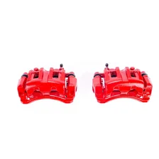 Front RED CALIPER PAIR W/BRKT for Hyundai Veracruz image 2