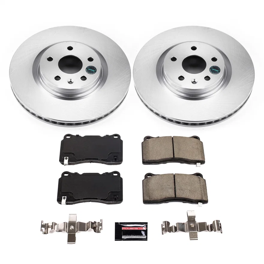 Front Z17 COATED BRAKE KIT for Cadillac XTS